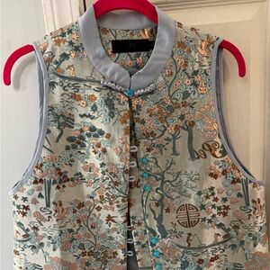 Louis Vuitton Pastel Embroidered Vest